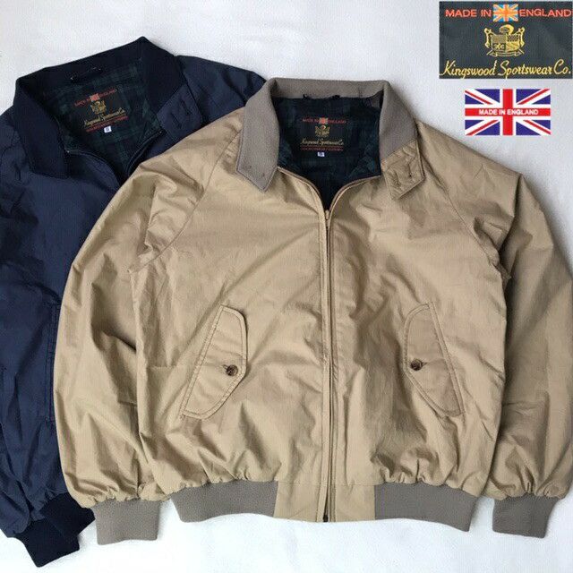 イギリス製送料無料KINGSWOOD【キングスウッド】COTTONHARRINGTONJACKETコットンハリントンジャケットスウィングトップメンズ(男性用)【smtb-m】