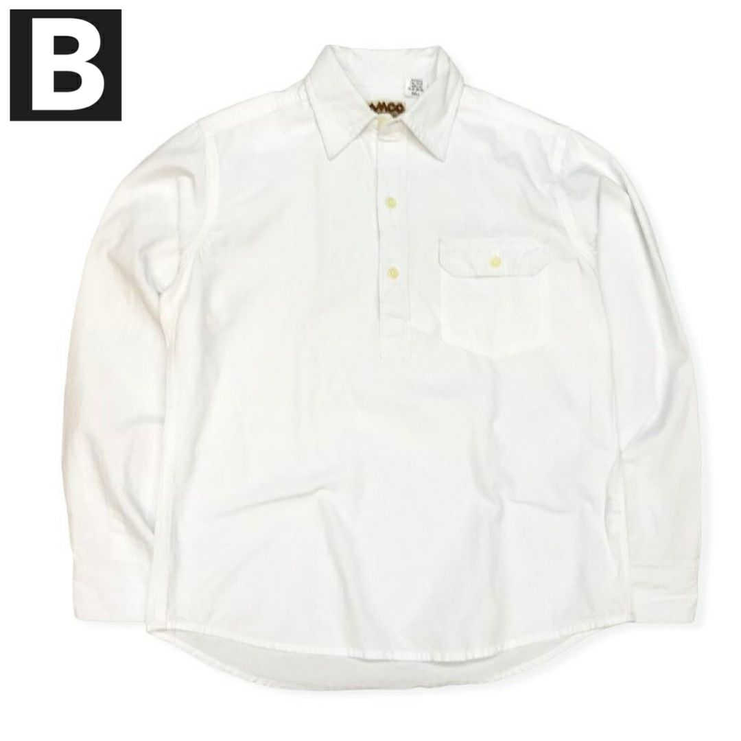 送料無料CAMCO【カムコ】2CHAMBRAYPULLL/S長袖プルオーバーシャンブレーシャツワークシャツメンズ(男性用)【smtb-m】