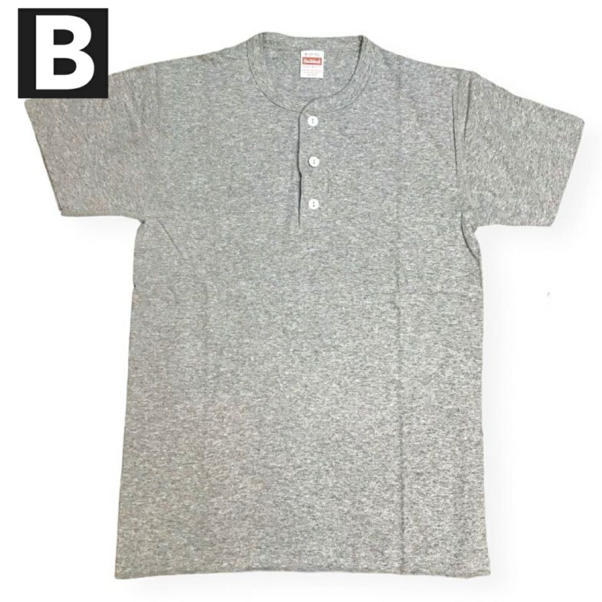 HEALTHKNIT【ヘルスニット】906S半袖ヘンリーネックTシャツメンズ