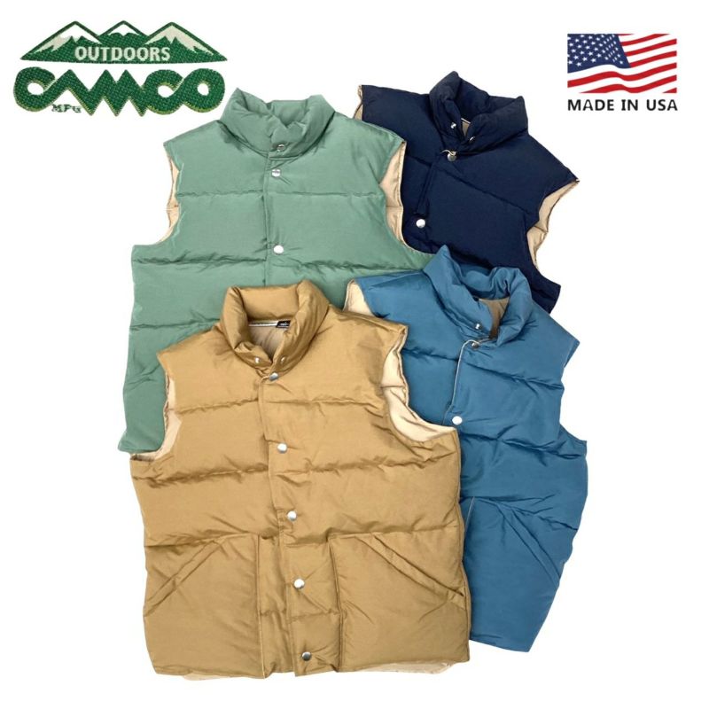 CAMCO』（カムコ） パイル フリース ベスト 復活版 アメリカ製