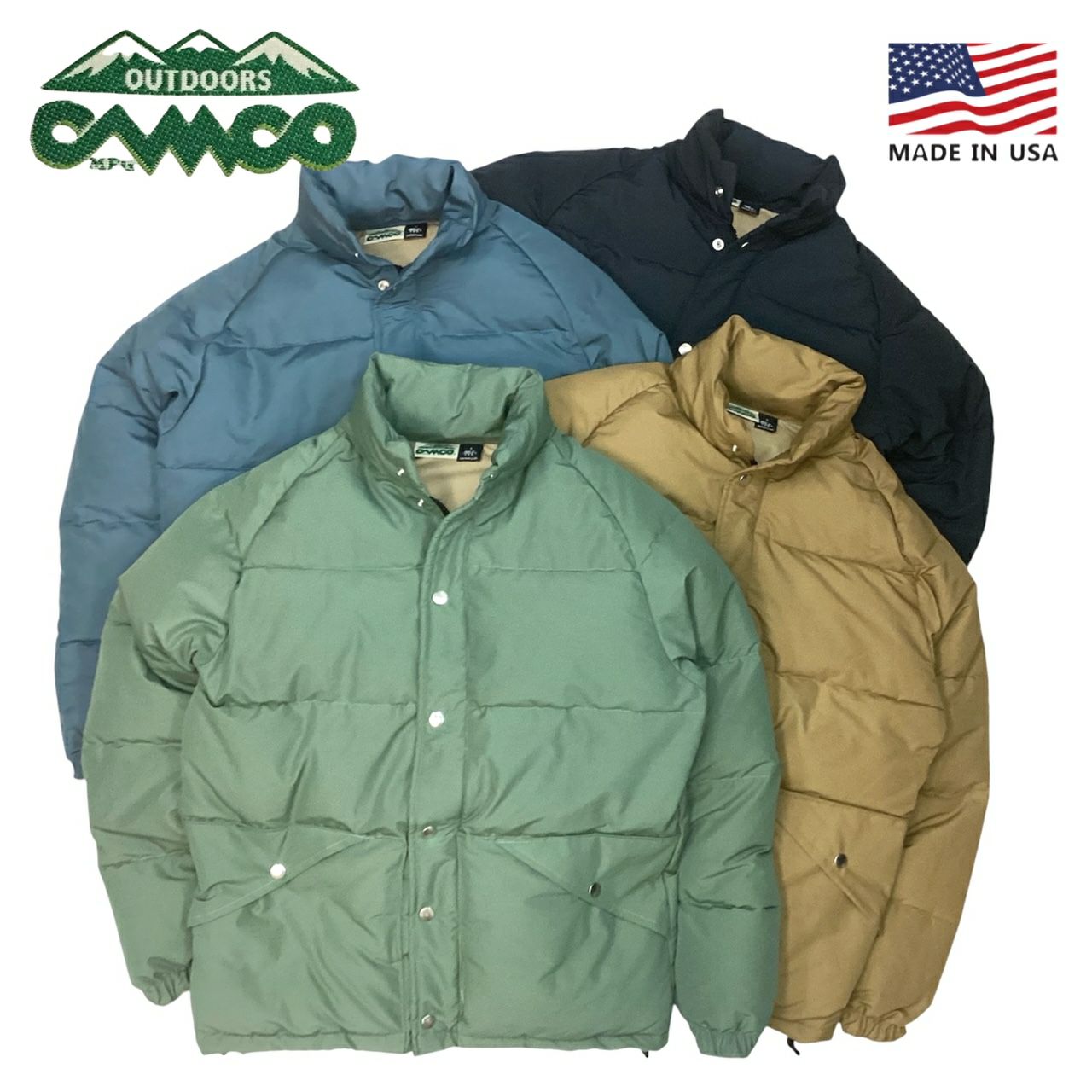 アメリカ製 送料無料 CAMCO【カムコ】CASCADE DOWN JACKET カスケード
