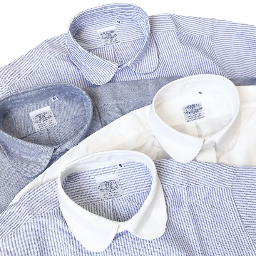 送料無料BAGGY【バギー】長袖オックスフォードラウンドカラーシャツメンズ(男性用)【smtb-m】