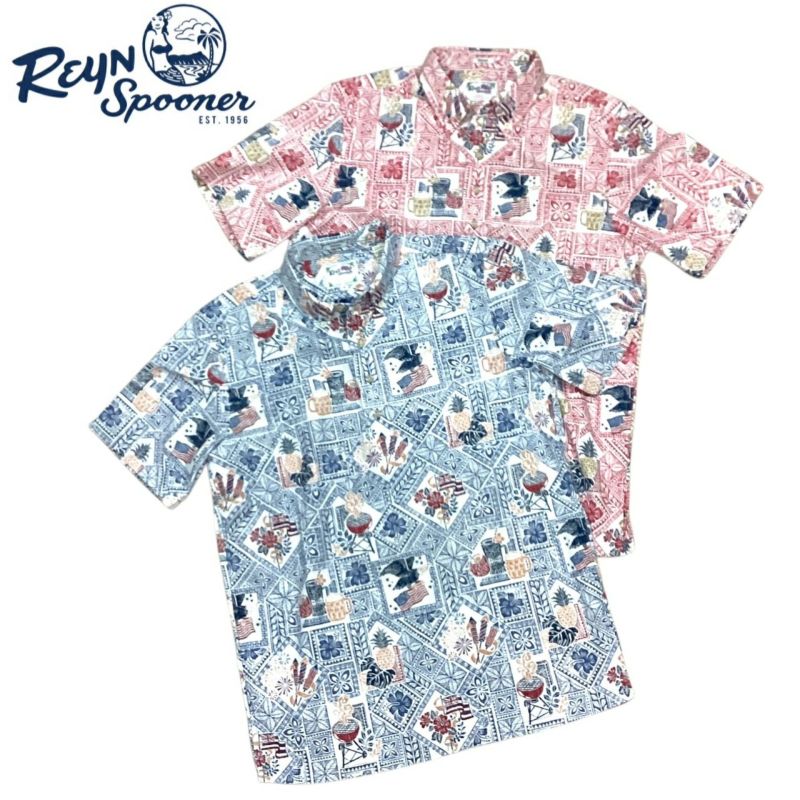 送料無料REYNSPOONER【レインスプーナー】126S.CLOTH半袖プルオーバーアロハシャツメンズ(男性用)【smtb-m】