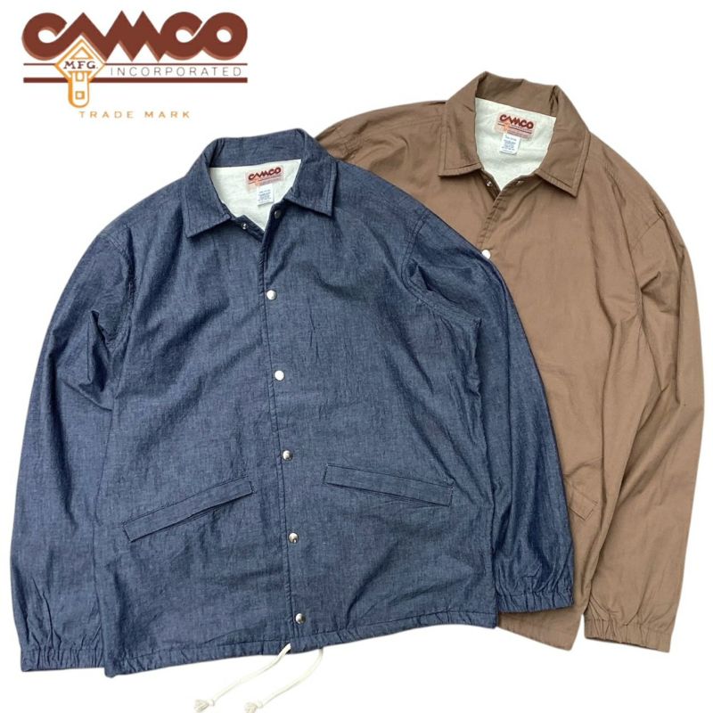 美品　CAMCO　カムコ　コーチジャケット　ネイビー　Lサイズ 美品 CAMCO カムコ コーチジャケット ネイビー Lサイズ