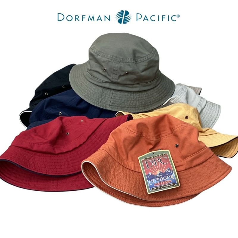 2点購入で送料無料DORFMANPACIFICCOMPANY【ドーフマンパシフィックカンパニー】BH53HATトリムコットンハット帽子メンズ(男性用)