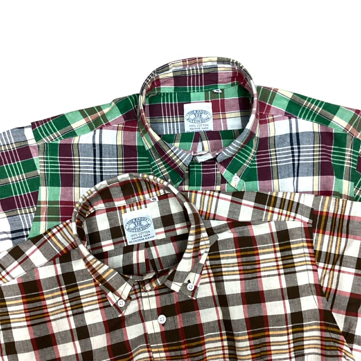 送料無料BAGGY【バギー】2SNMADRASB.DS/S半袖マドラスチェックシャツ半袖シャツメンズ(男性用)【smtb-m】