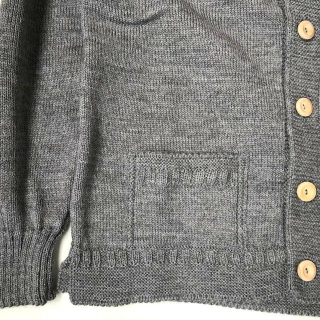 イギリス製送料無料GUERNSEYWOOLLENS【ガンジーウーレンズ】カーディガンガンジーセーターメンズ(男性用)【smtb-m】