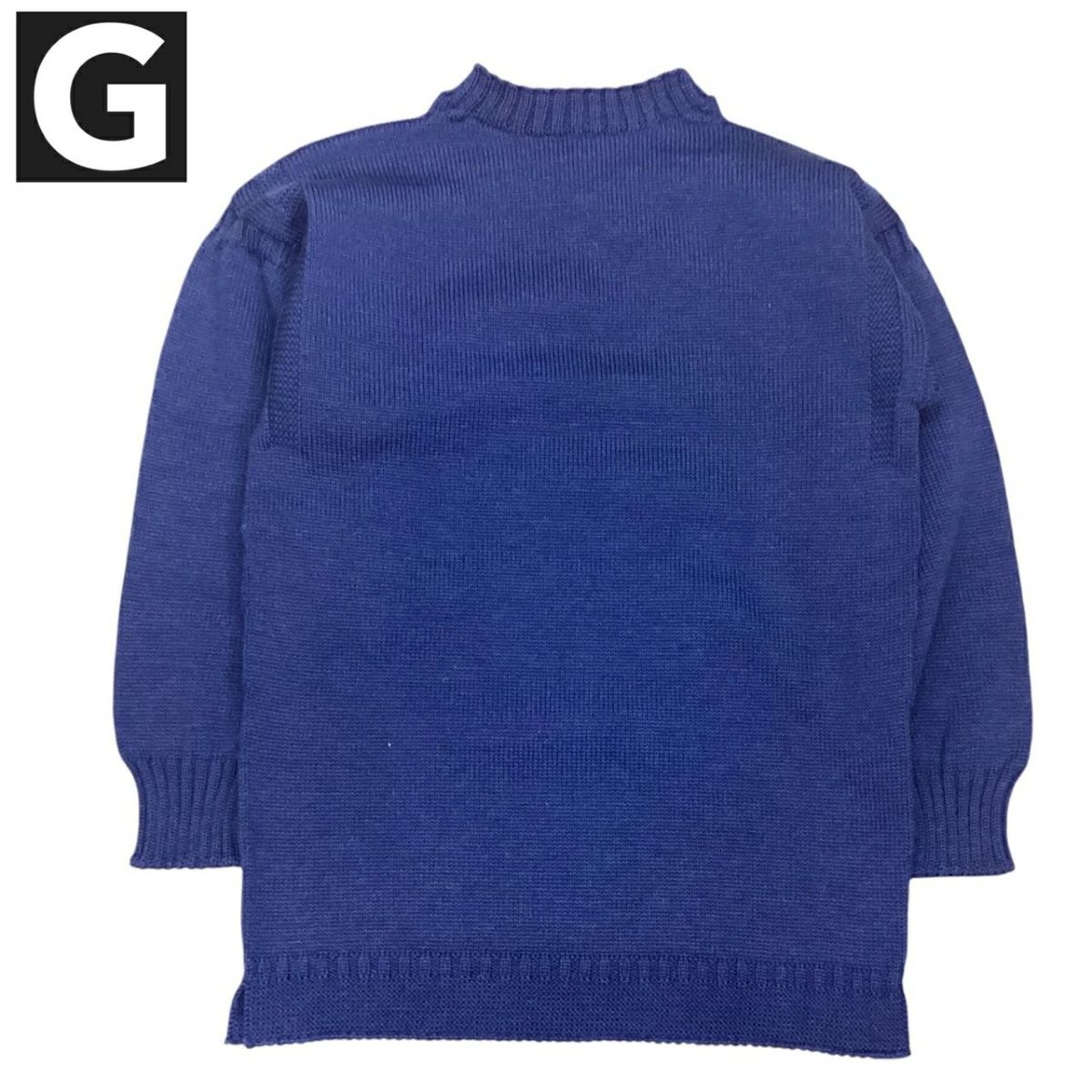 イギリス製送料無料GUERNSEYWOOLLENS【ガンジーウーレンズ】GUERNSEYSWEATERガンジーセーターメンズ(男性用)【smtb-m】